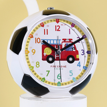 Early education small alarm clock cartoon mute wake up artifact multi-function alarm smart boy children student special clock