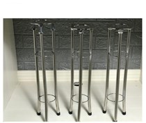 Bathroom sink bracket Triangle punch-free thickened floor channel steel bracket Easy to install tray three legs function