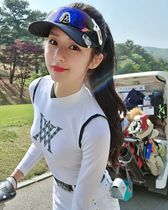 Korean golf clothing women quick-drying sunscreen long sleeve T-shirt summer sports base shirt elastic breathable jersey