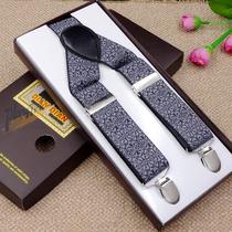 3 5cm mens wide straps mens suspenders trousers strap clip elderly suspenders mens fat people elastic shoulder straps