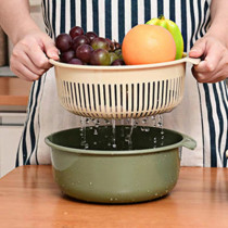  Dish washing basket Vegetable washer Household kitchen sink Round drain rack hanging type