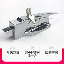 B8X-117 cold storage door handle pull oven door lock handle convex door cooling 1178 storage lock handle industrial touch lock