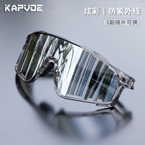 KAPVOE cycling glasses outdoor sports goggles anti-wind and sand mountain road bicycle male professional cycling female