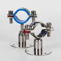 Water pipe bracket bracket clamp stainless steel clip fixed clamp clamp tube card gas pipe pipe support frame pipe clamp