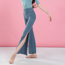 Modern dance practice pants women loose micro Lamas wide legs body training dance pants classical Chinese dance pants yb43