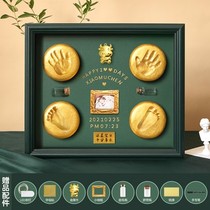 Baby hair diy homemade umbilical cord storage fetal hair collection box storage box material pack Baby Full Moon souvenir