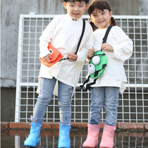  Childrens rainshoe cover Boys non-slip silicone primary school rain boots water shoes Girls summer waterproof rainshoe cover lightweight