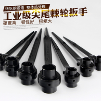 Tip tail ratchet two-way double-head fast multi-function wrench socket tool labor-saving quick frame worker dual-purpose wrench