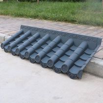 @ style outdoor emblem scenic spot tile gray fake door head antique tile resin eaves decoration courtyard wall classical restaurant