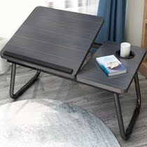 Bedroom dormitory folding small table bed table mini desk very simple computer table bedside table bunk table board