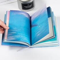 Notebook exquisite girls' hand books small fresh style big book thick large diary secret lovely