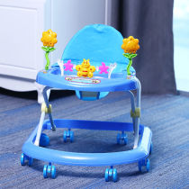 Baby walker anti-o-leg multi-function anti-rollover 6-18 months baby can sit and push the learning start car