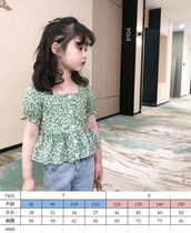 The pattern of meat dumplings T651 childrens summer half-sleeve top pattern