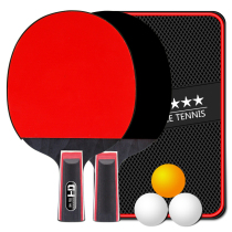 New 2-pack table tennis racket double shot finished pair shot beginner suit Childrens student shot ppq