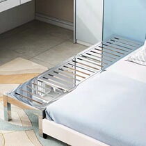 Customized stainless steel childrens bed baby single bed male and girl small bed splicing large bed side widen bed 0 5m combined bed