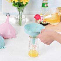 Oil control funnel wheat straw household large-caliber scoop wine wine wine hanging wine large oil funnel wine