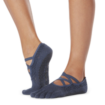 Toesox yoga socks non-slip wear-resistant particles indoor pilates socks Elle autumn 2021 new bag toe