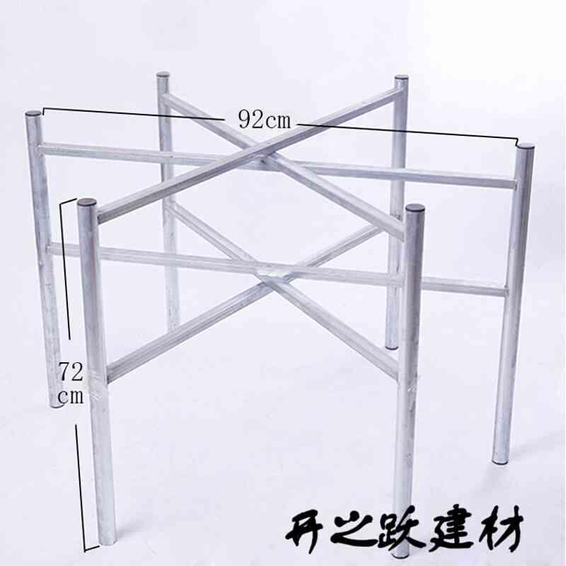 Simple table stand Foldable table stand Table stand Stainless steel large round table legs Wrought iron table Countertop panel table stand