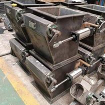 Customized electric heavy hammer flap valve single double layer fly ash pneumatic locking valve cone ash warehouse manual ash unloading valve