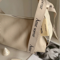  Cake bag female niche design creamcouch soft leather commuter simple shoulder tote bag armpit bag messenger bag