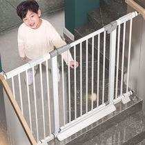 Stair baffle guardrail Folding baby door anti-fall safety door Baby floor roof fence stairway fence
