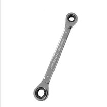 (Yongfeng) Double-head ratchet wrench cloth bag set auto repair hardware double quick tool gear board