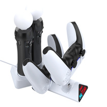 PS5 gamepad triangle beast PSMOVE somatosensory stick handle charging seat charger P5 dual charger seat charge