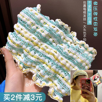 Its too easy to use and ugly to recognize everbab elastic hair band wash your face wash your face make-up headband go out