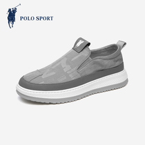 Polo Sport summer new mens shoes sails shoes one foot pedal sloth shoes casual shoes breathable daily cloth shoes