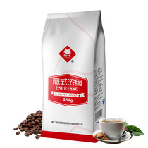 Italian medium deep roast Central and South America with coffee beans 454g-rich in oil