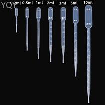Disposable plastic dropper 1ml2ml3-mlE3H5_16ml10 tube ml0 5ml0 ml Pasteur dropper 120
