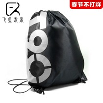 Flying fish future bundle bag sports fitness travel bath hot spring swimming storage portable shoulder drawstring bag for men and women