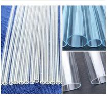 Transparent tube flat custom-made mechanical fish tank transparent acrylic water pipe photography cylindrical toy household Hollow