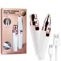 Amazon Cross-Border Two-in-One Electric Eyebrow Trimmer Ms. Lipstick Eyebrow Trimmer
