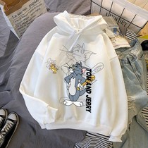 Spring and Autumn New Childrens Thin Baby Sweats Korean Hooded Tong ins Loose Primary School Childrens Loose Tide