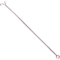 Stainless steel clothes rack rod telescopic household clothes fork Plastic hanging clothes rod clothes rack fork support hanger pick clothes fork