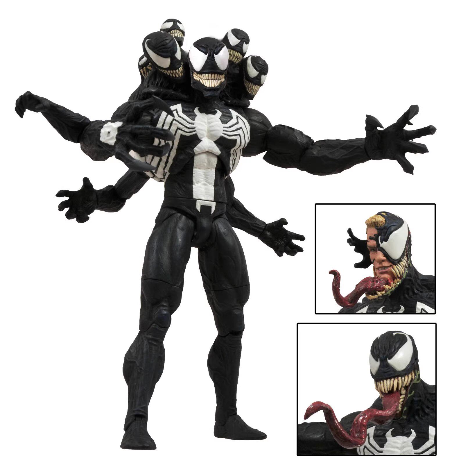 DST HAN -MADE Marvel Selected Series Venom은 꼭두각시를 움직일 수 있습니다.