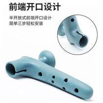 Thickened door handle protective sleeve Bedroom anti-knock washroom Anti-static silicone anti-crash cushion sucker-type protective sleeve