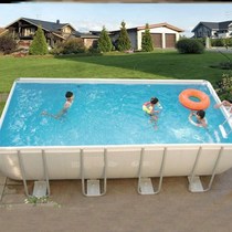Oversized family swimming pool adult household large bracket swimming pool outdoor thick childrens inflatable paddling pool