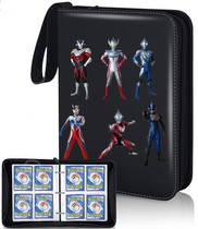 Large capacity Altman card collection book Game Card Set 4 grid 9 grid zipper card book loose leaf collection