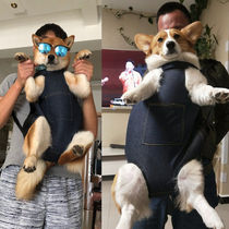 Pet Large Number of Heavy Pampers Medium-sized Dog Chest Front Dog Farfight Kirchai Dogs Bagbrother Bike Double Shoulder Backpack Catty