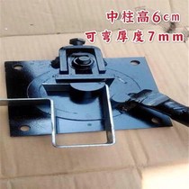  Manual flat iron bending machine bending device Steel plate copper plate flat iron right angle 90 degree bending manual bending device