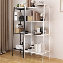 Home shelf floor bedroom storage rack living room simple shelf balcony flower shelf iron bookshelf storage rack