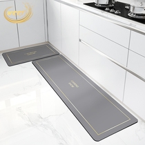 Nordic modern minimalist kitchen floor mat special water-absorbing oil-absorbing erasable disposable household blend dirt-resistant and wear-resistant custom