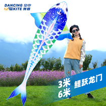 Weifang new kite 2022 new carp goldfish kite childrens breeze easy to fly cute kites for adults
