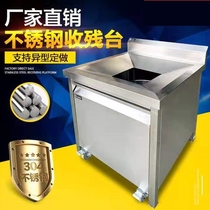 Rear Kitchen Collection dining car garbage table garbage collection waste car swill second floor special storage truck storage bin