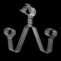 Stainless steel shoe rack drying shoes artifact multifunctional outdoor balcony drying rack hook adhesive hook household windproof