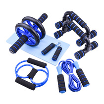 Push-up stand Abdominal wheel 7-piece set Multi-function trainer Small indoor home fitness set