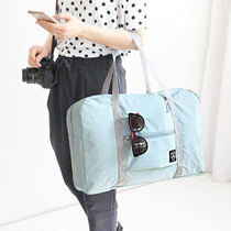 Travel Containing Bag Foldable Lakable Lever Box Portable Large Capacity Cashier Bags Shopping Bags Tourist Business Trip Single Shoulder