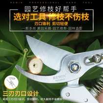 Germany imported coarse branch pruning shears Pruning scissors Fruit tree scissors Flower branch scissors Pruning branches Gardening scissors Grape scissors